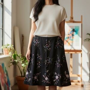 Covington Embroidered Skirt 6687